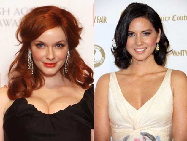 Christina Hendricks & Olivia Munn